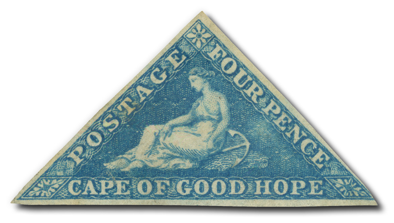 4 - 1855 Cape of Good Hope, "Hope" Seated
