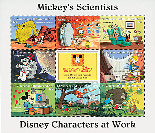 MDS194 - 1996 Disney's Characters At Work - Mickey's Scientists