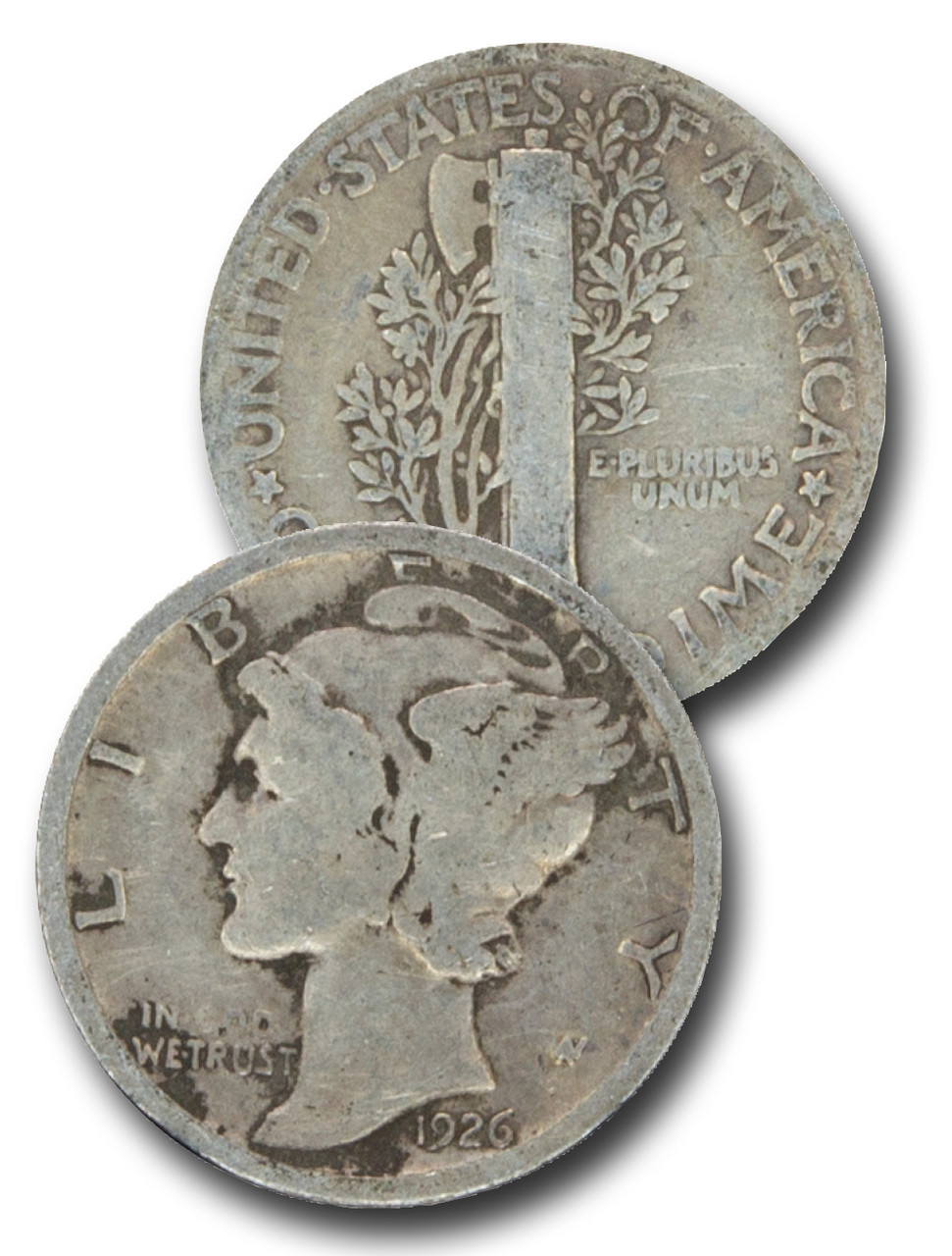 CD-926 - 1926 Mercury Dime - Mystic Stamp Company