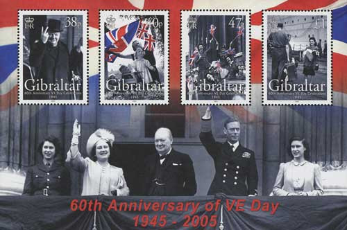 M11156 - 2005 Gibraltar WWII 60th Anniversary
