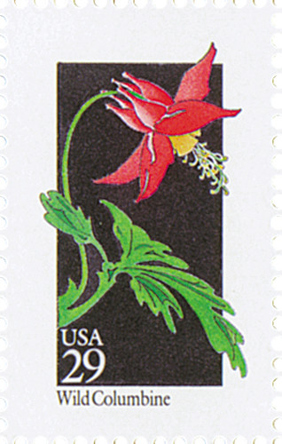 2678 - 1992 29c Wildflowers: Wild Columbine