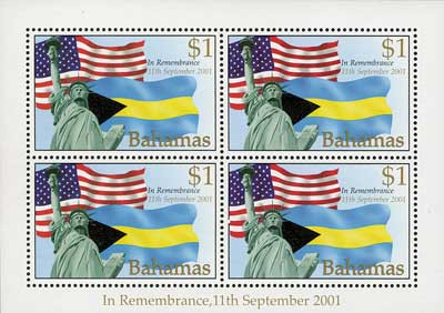 M10845 - 2002 Bahamas #1039 4v Mint