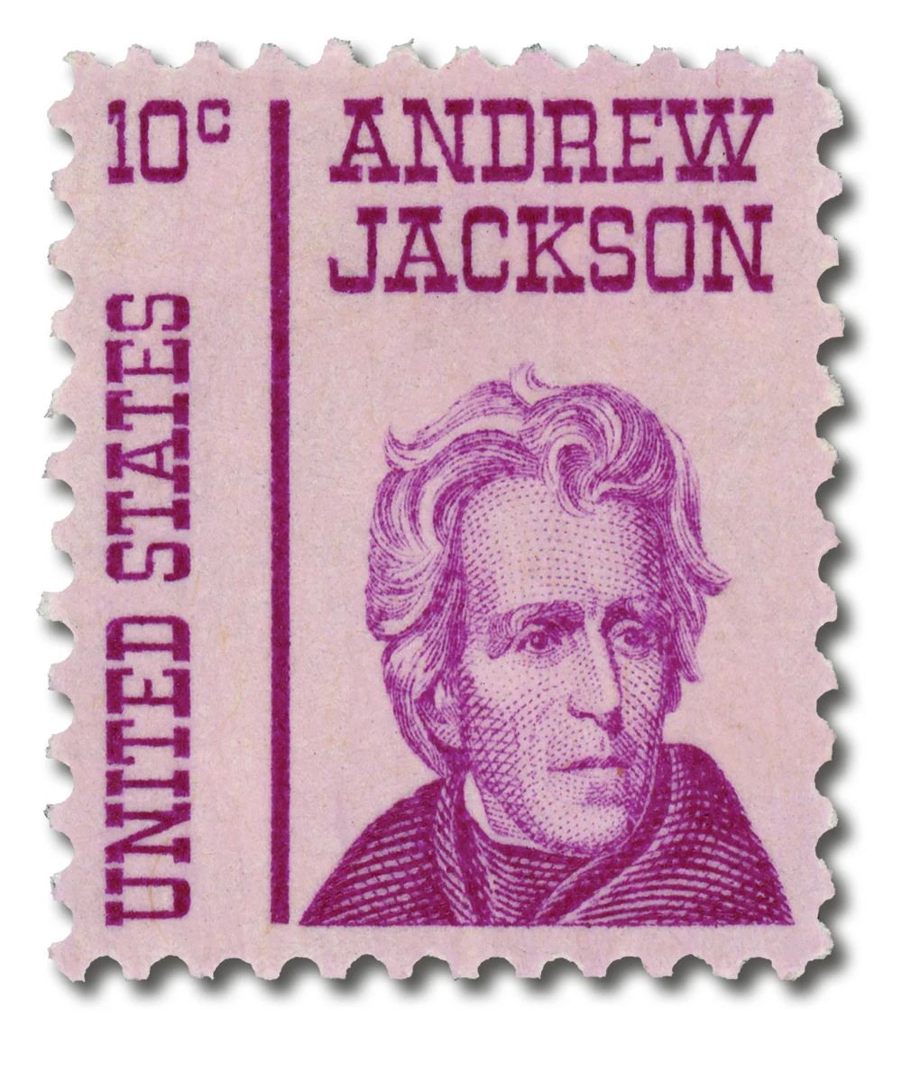 1286 - 1967 10c Prominent Americans: Andrew Jackson