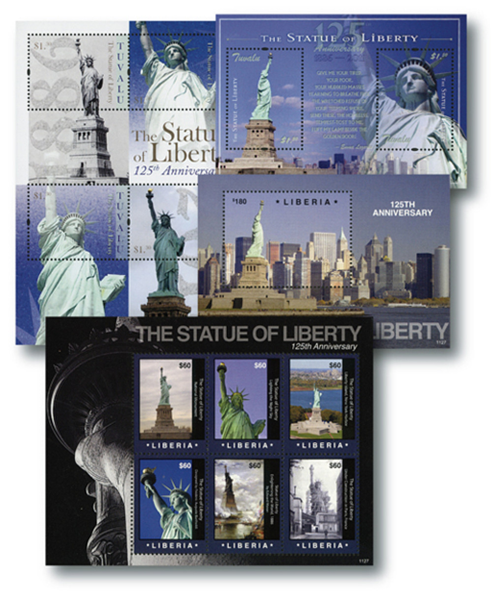 M10877 - 2011 Statue of Liberty Stamp Collection