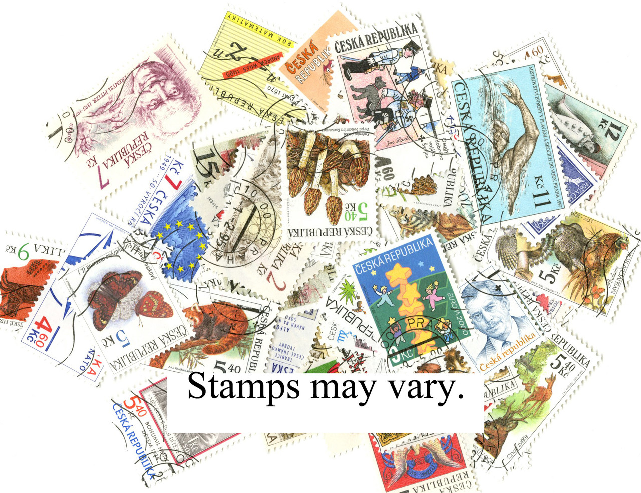 MP1013 - Czech Republic, 50 Different Stamps