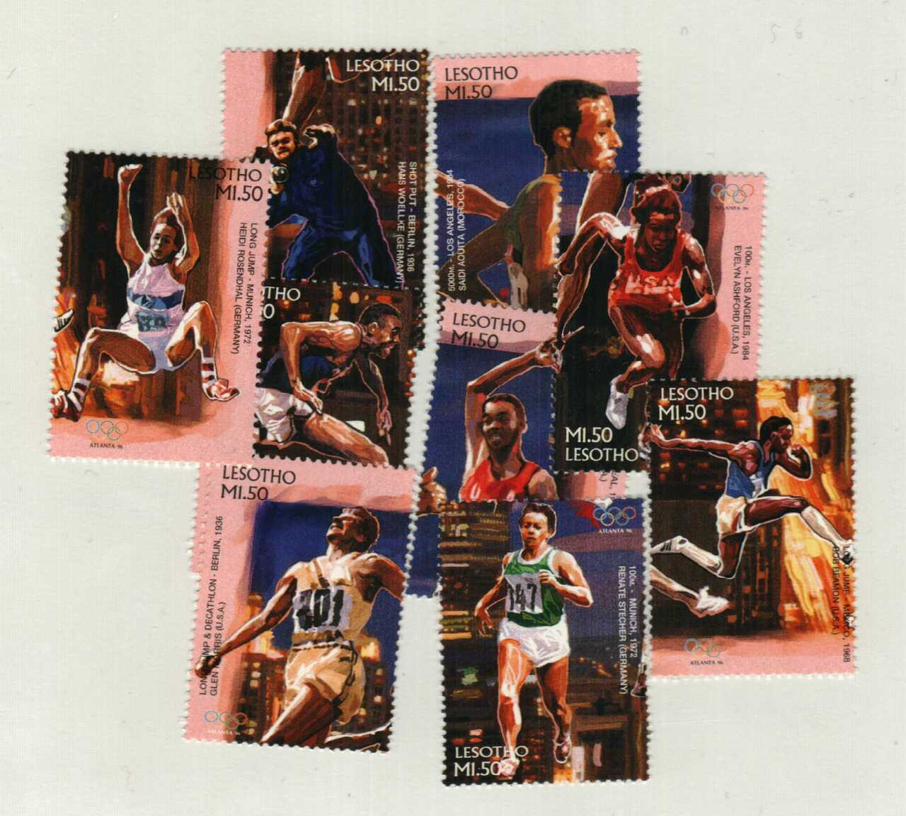 1052a-i - 1996 Lesotho