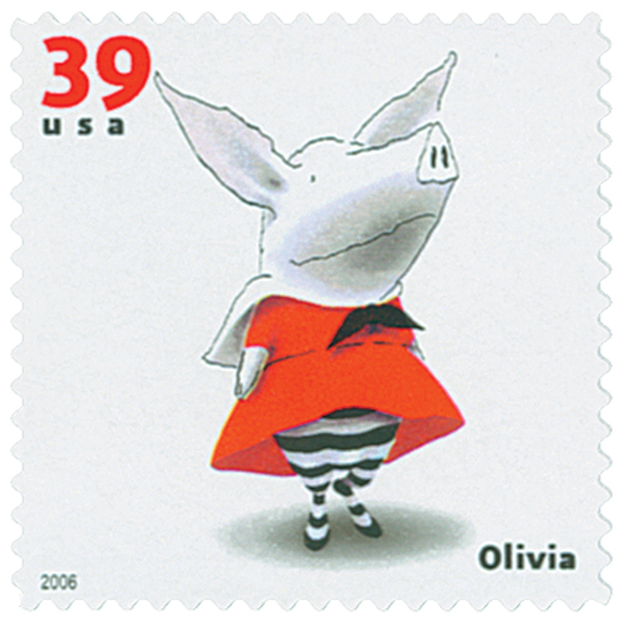 3993 - 2006 39c Children's Book Animals: Olivia
