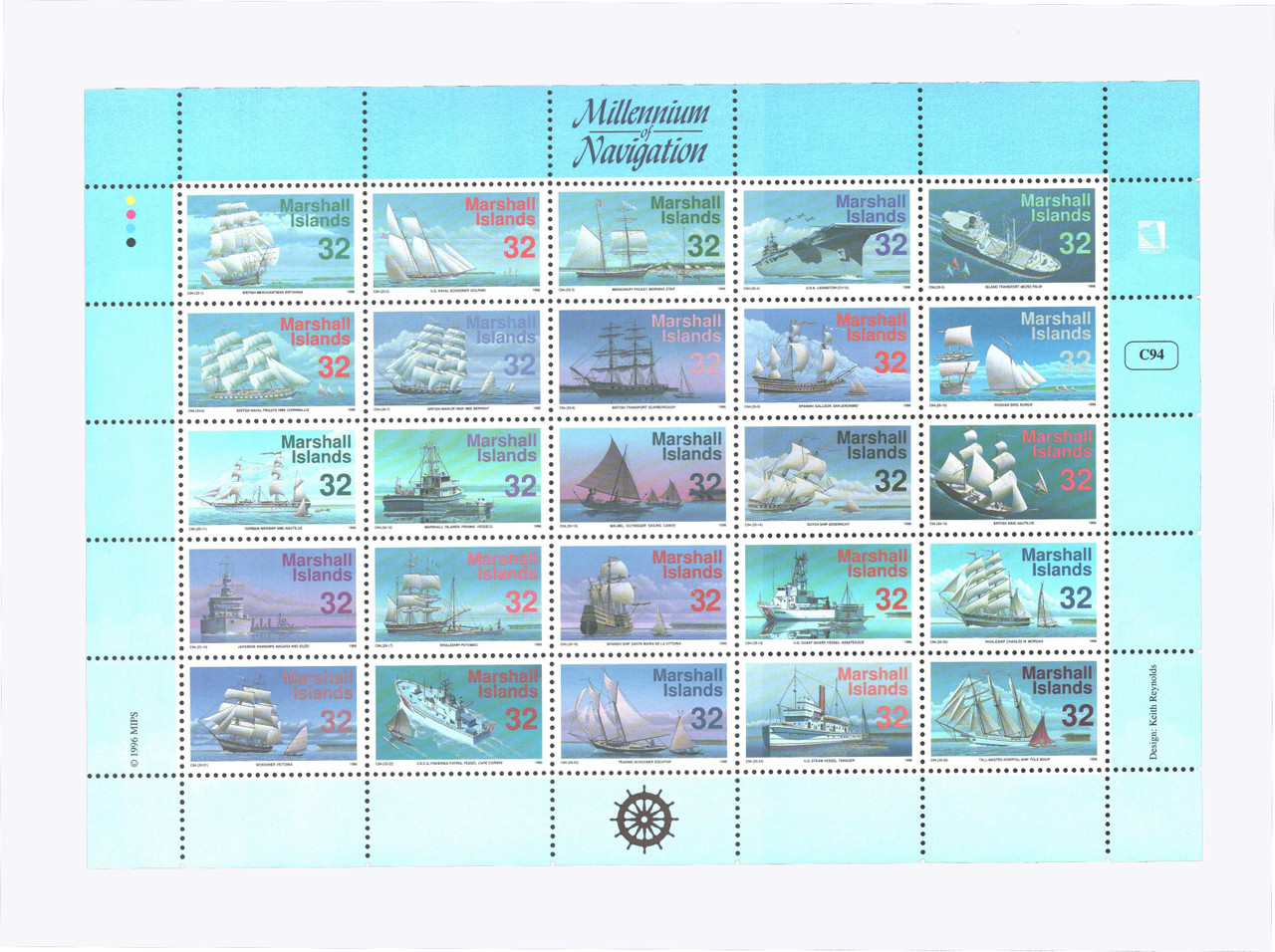 605 - 1996 Marshall Islands