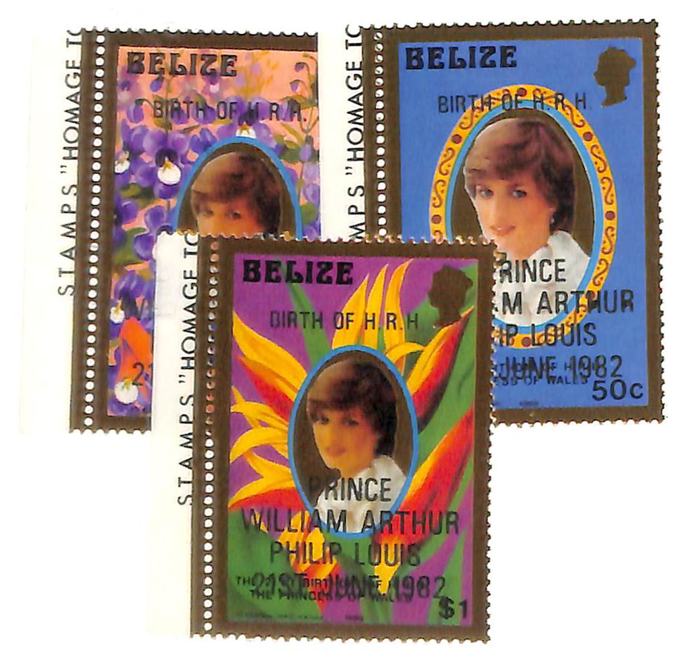 631-33 - 1982 Belize
