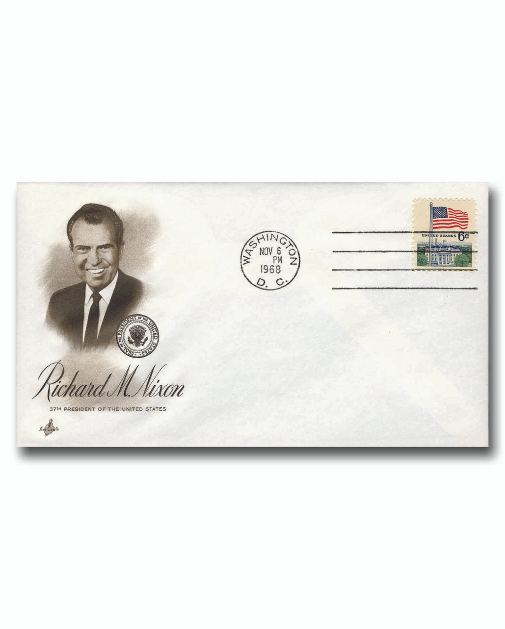 IC 1969E - 1969 Election Cover - Richard M. Nixon