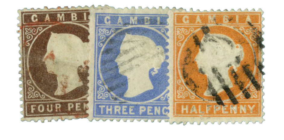 5//9 - 1880 Gambia