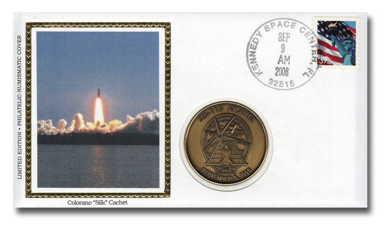 STS115M - STS-115 Medallic Cover