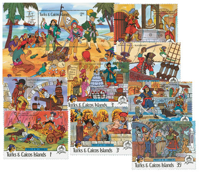 MDS487 - Turks & Caicos 1985 Pirates