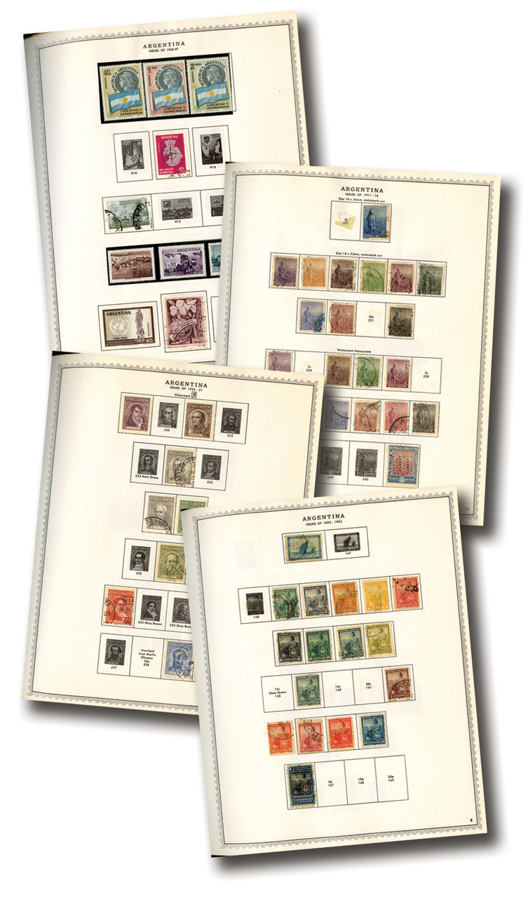 WW362 - 1877-1977 Argentina and Uruguay Collection