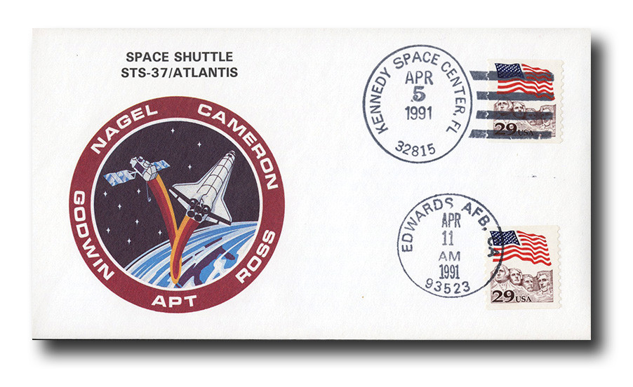 STS37 - STS-37 Launch & Return Cover