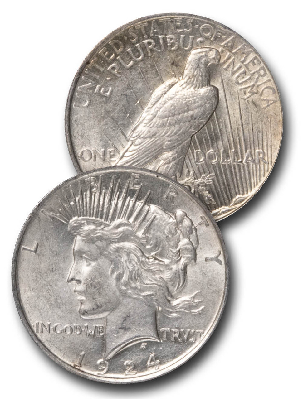 CW-924 - 1924 Peace Dollar - Mystic Stamp Company