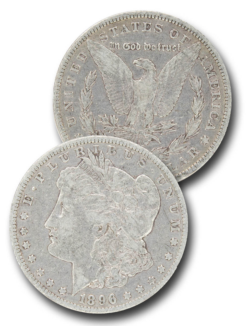 K*o様 アメリカ銀貨 CW-896O - 1896-O Morgan Silver Dollar - Mystic Stamp Company