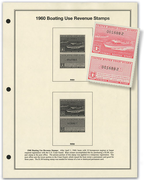 *SKA * ページ M8624 - Coast Guard Mint #RVB1 w/ free page - Mystic Stamp Company