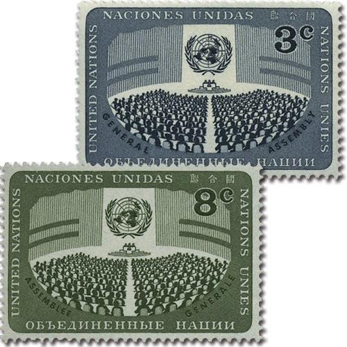 UN45-46 - 1956 United Nations Day