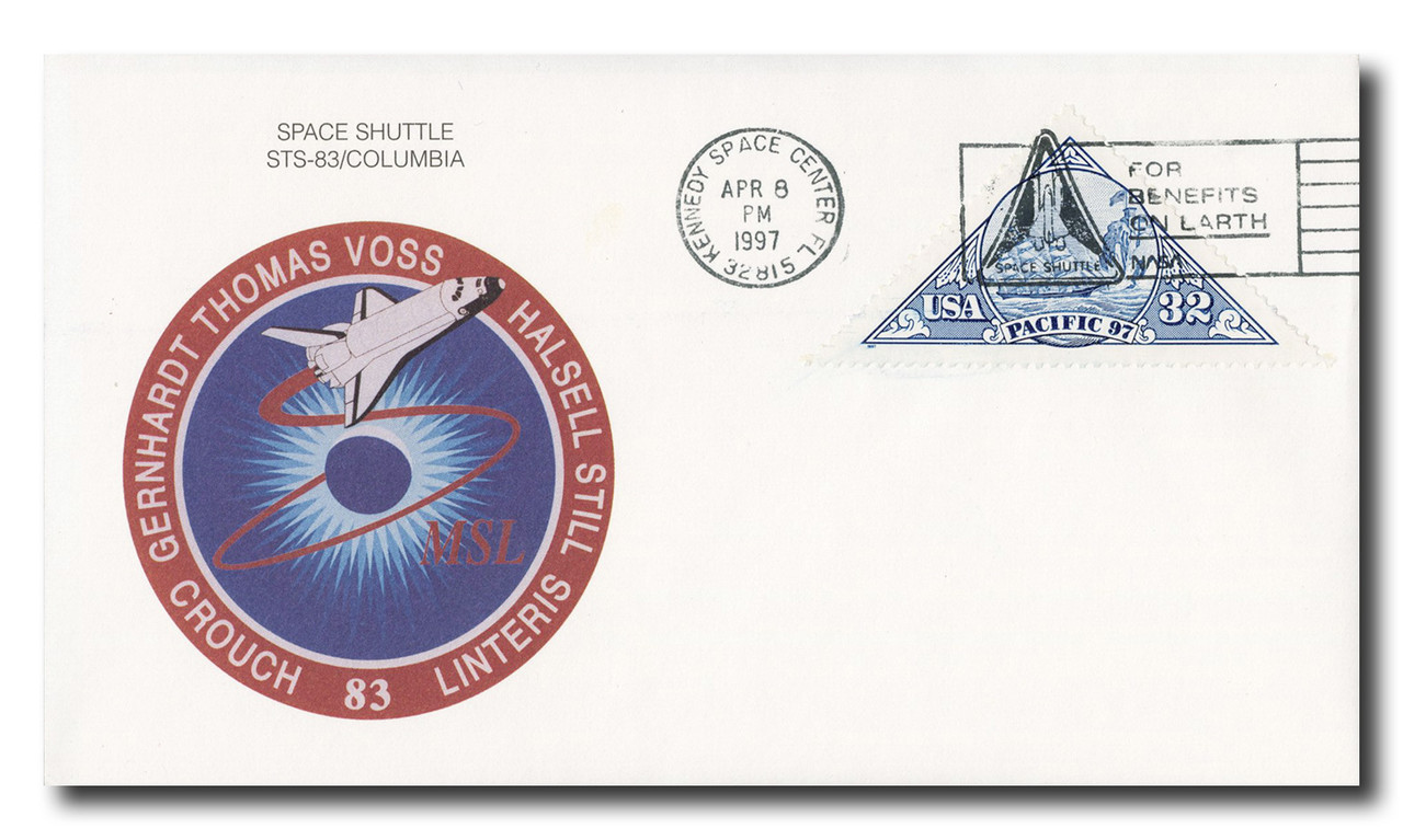 STS83R - STS-83 Return Cover