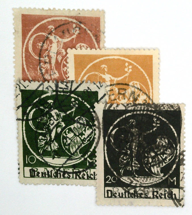 272-75 - 1920 German States-Bavaria
