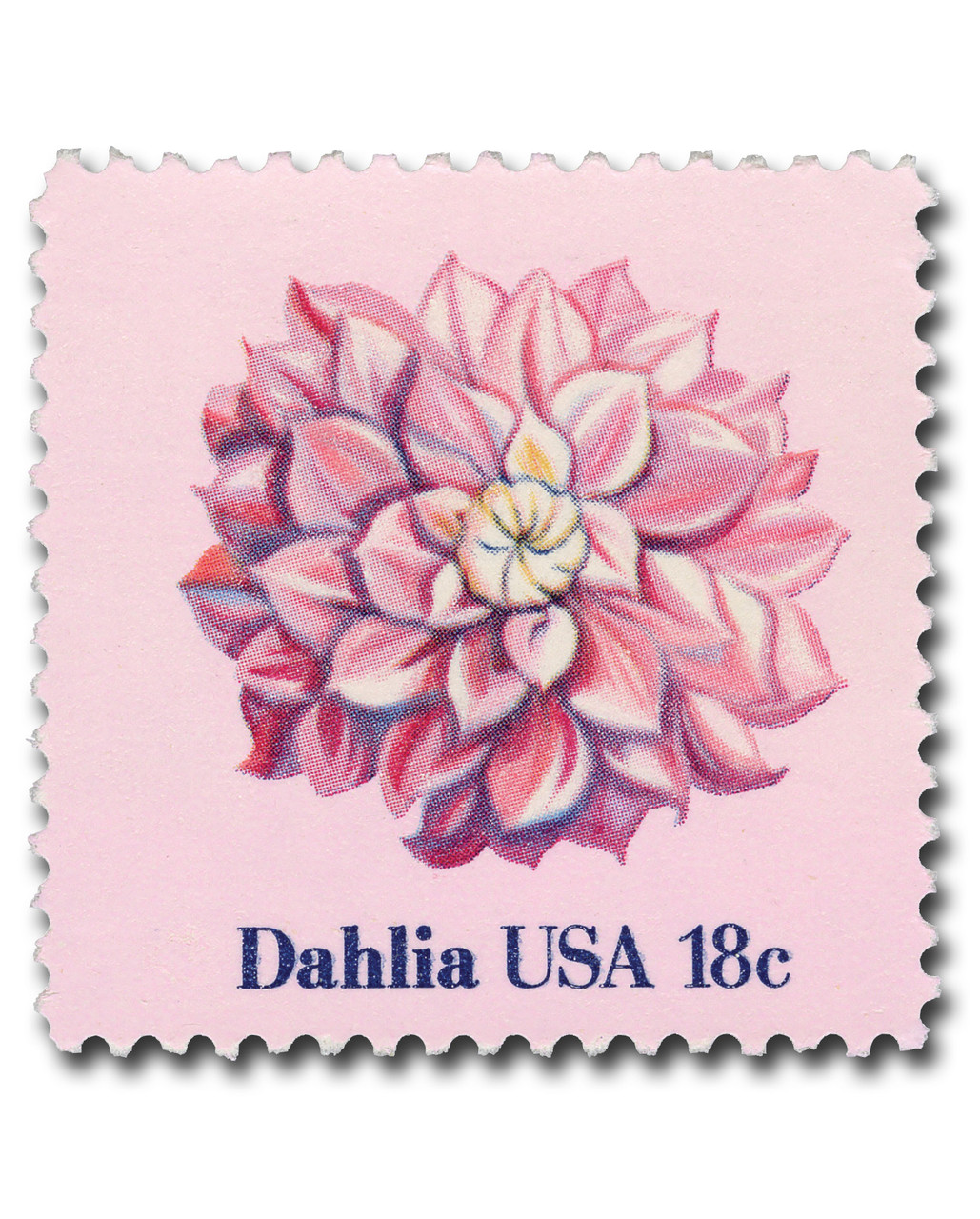 Dahila様　連絡用 1878 - 1981 18c Flowers: Dahlia - Mystic Stamp Company