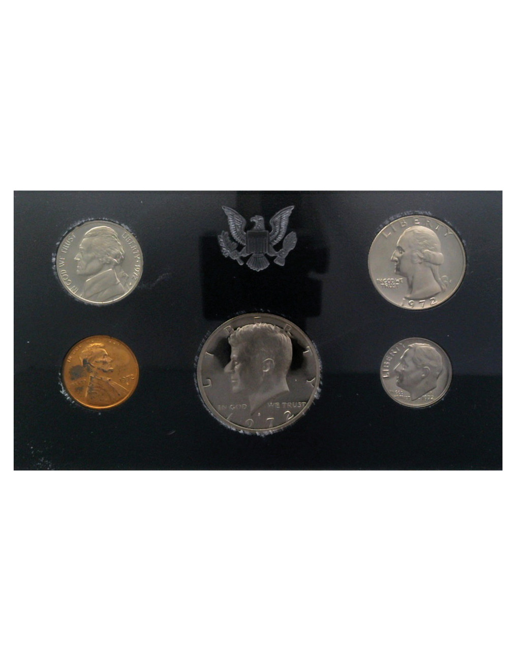 CN1972P - 1972 United States Mint Proof Set, San Francisco Mint Mark