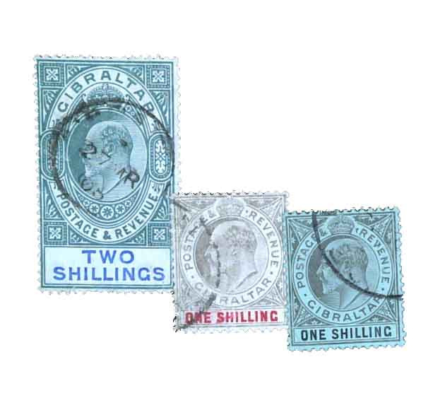 57-59a - 1904-10 Gibraltar
