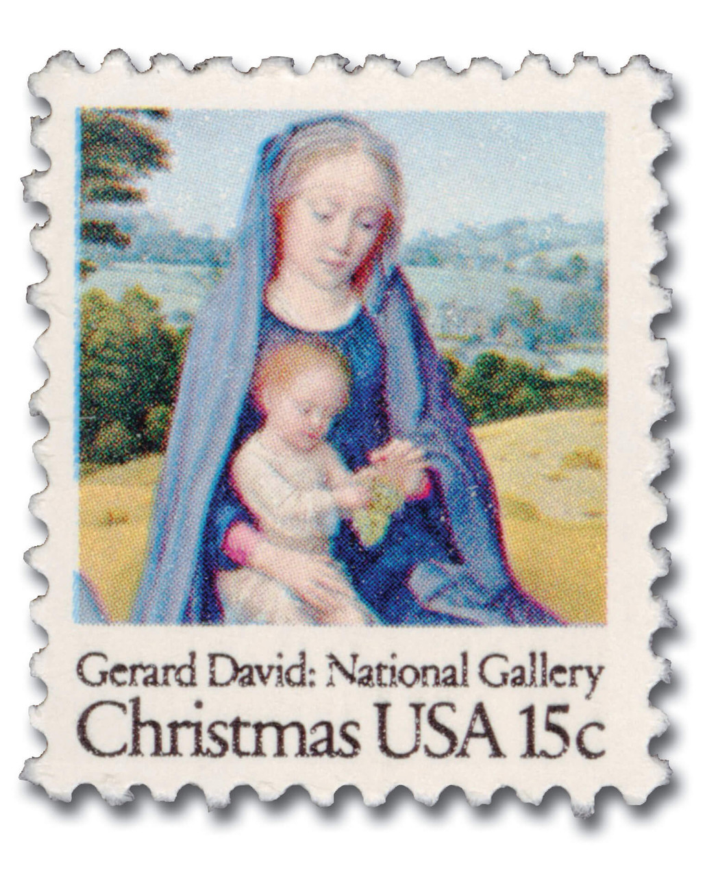 1799 - 1979 15c Virgin & Child - Mystic Stamp Company