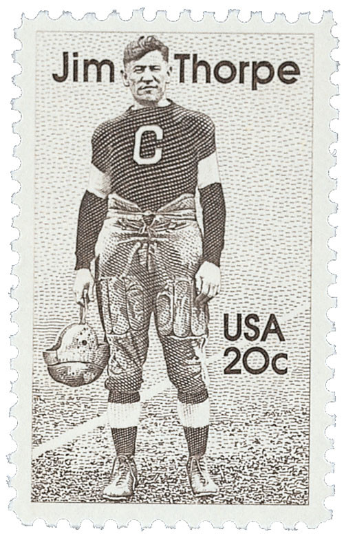 Emiページ 2089 - 1984 20c Jim Thorpe - Mystic Stamp Company