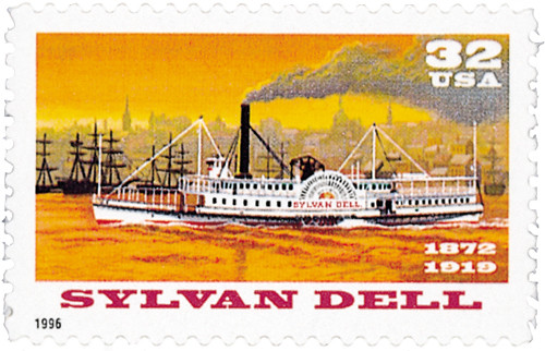 3092 - 1996 32c Riverboats: Sylvan Dell