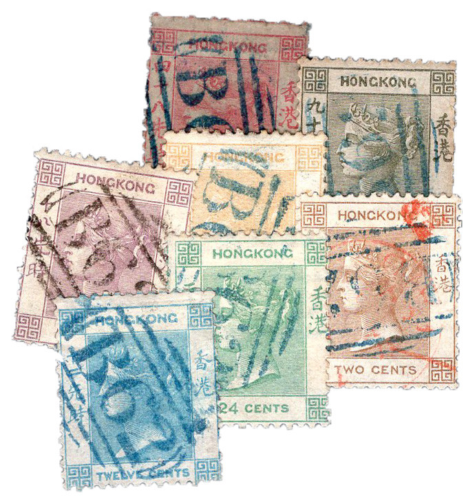 1-7 - 1862 Hong Kong