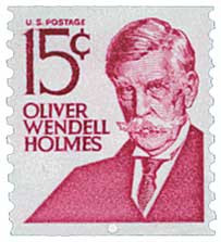 1305E - 1978 15c Prominent Americans: Oliver W. Holmes, Vertical