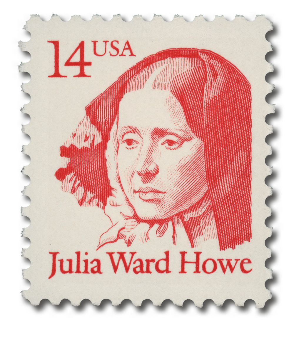 2176 - 1987 14c Great Americans Series: Julia Ward Howe - Mystic