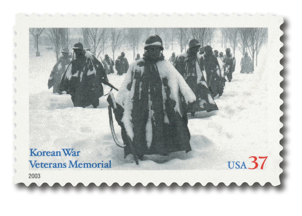 3803 - 2003 37c Korean War Veterans Memorial - Mystic Stamp Company