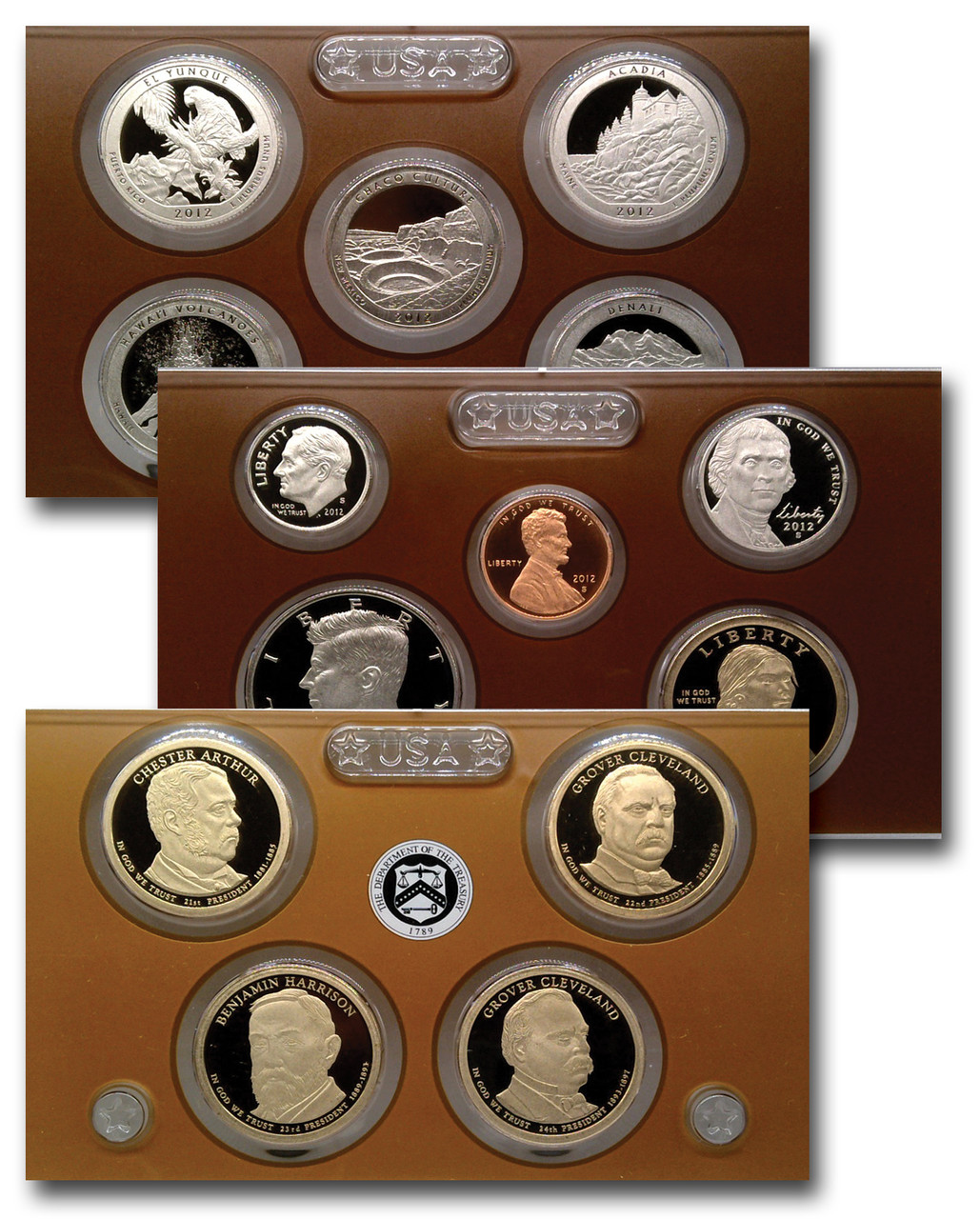 CN2012P - 2012 United States Mint Proof Set, San Francisco Mint Mark
