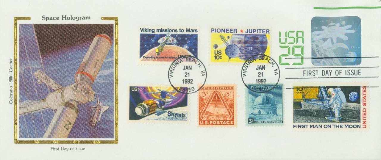 U625 - 1992 29c Space Station