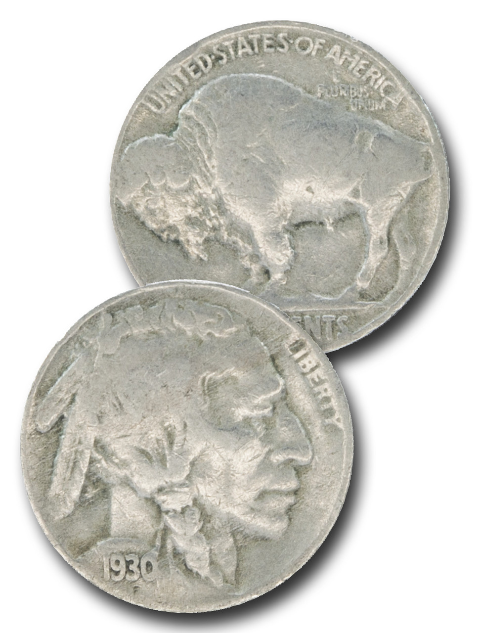 CN-930S - 1930-S Buffalo Nickel