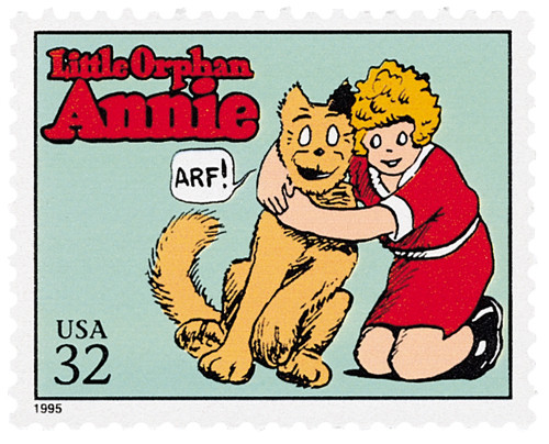 3000j - 1995 32c Comic Strip Classics: Little Orphan Annie