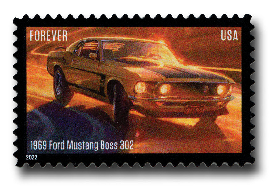 5715 - 2022 First-Class Forever Stamp - Pony Cars: 1969 Ford