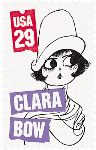 2820 - 1994 29c Silent Screen Stars: Clara Bow