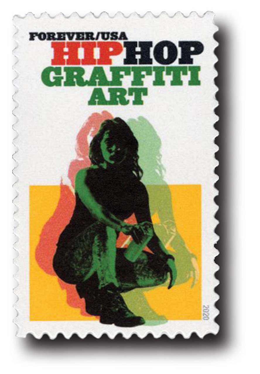5482 - 2020 First-Class Forever Stamp - Hip Hop: Graffiti Art