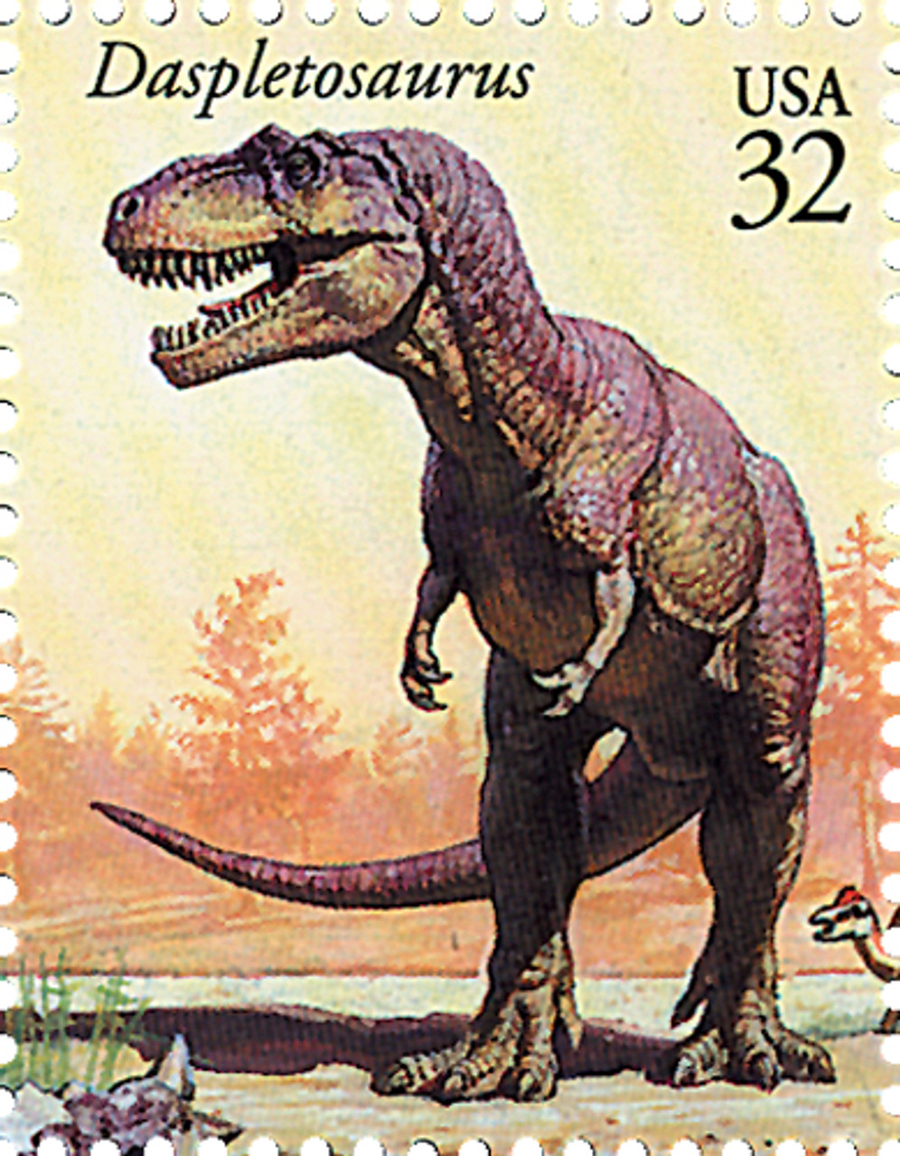 3136k - 1997 32c Dinosaurs: Daspletosaurus