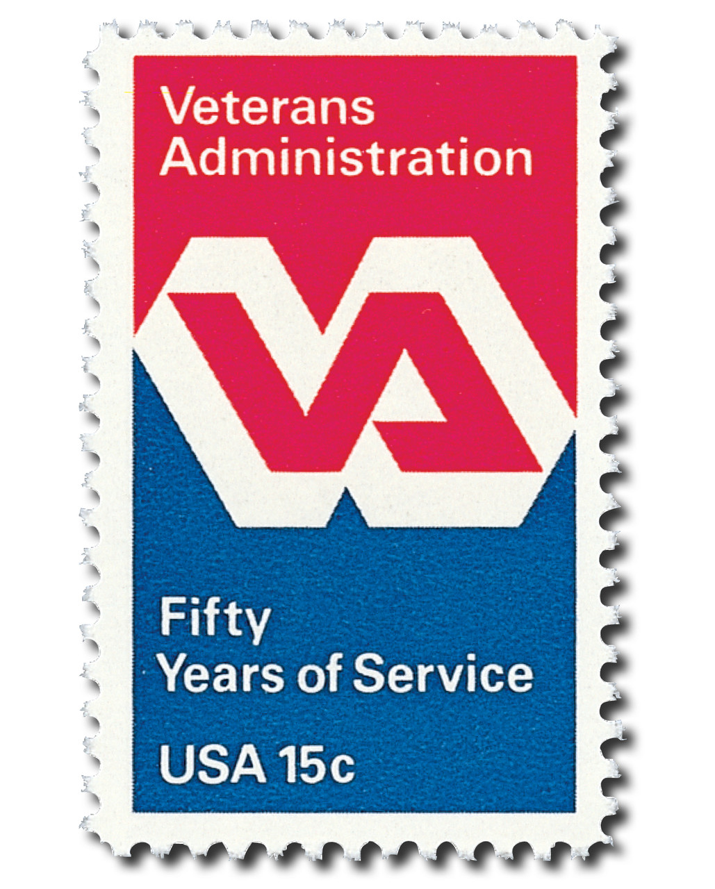 1825 - 1980 15c Veterans Administration - Mystic Stamp Company
