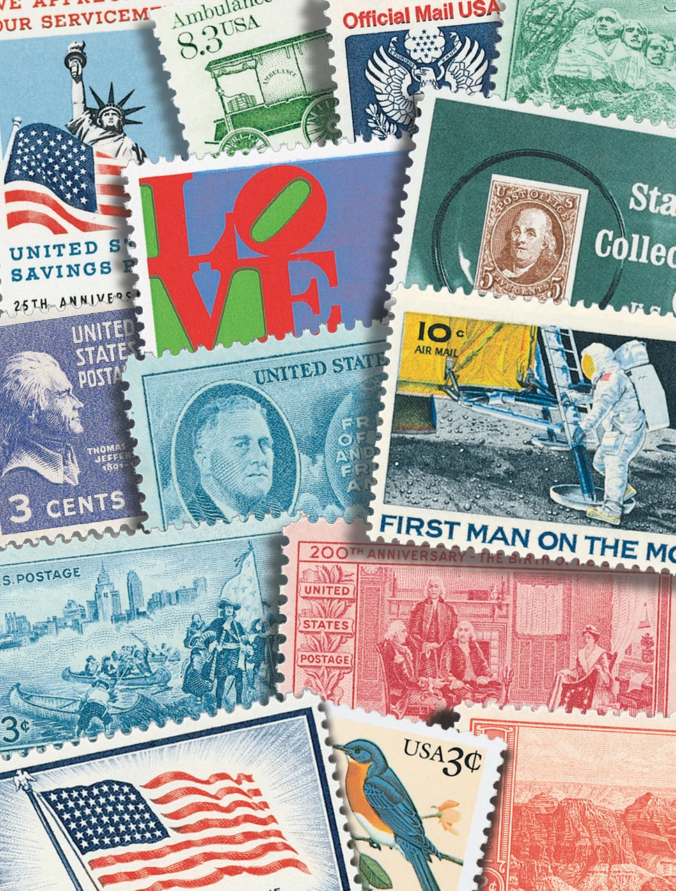 OC997 - 100 Mint U.S. Stamps