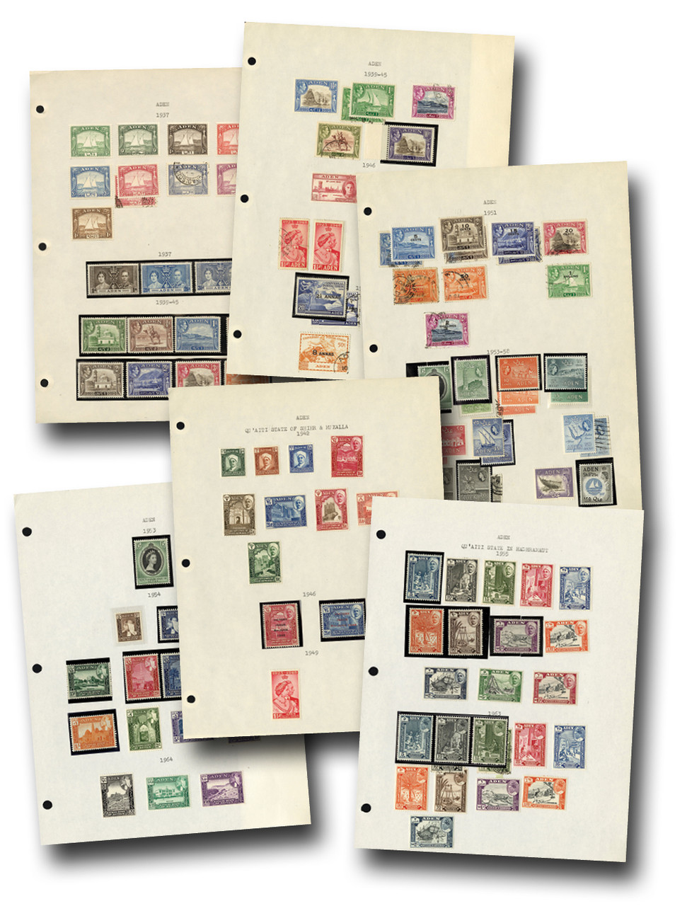 WW868 - 1937-64 Aden Collection