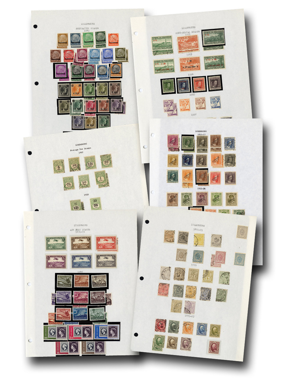 WW1034 - 1852-1997 Luxembourg Collection