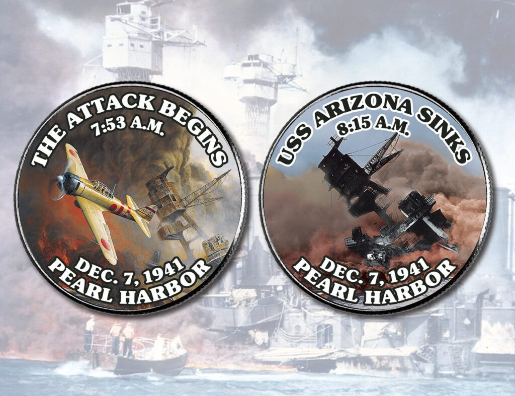 GL200 - Pearl Harbor Coins - Mystic Stamp Company
