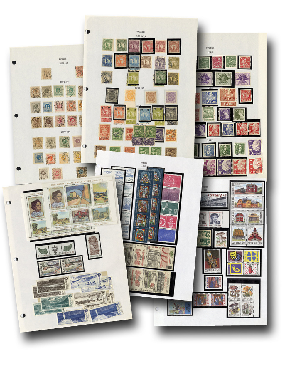WW1112 - 1855-2006 Sweden Collection