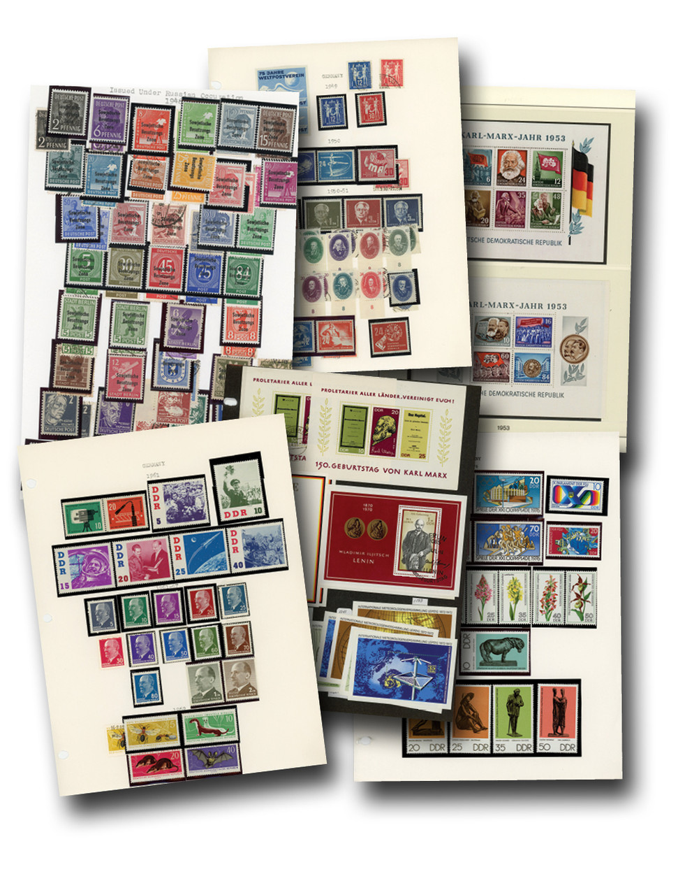 WW1225 - 1948-90 German Dem Republic Collection